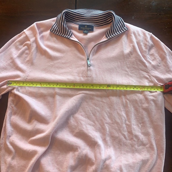 NWOT Brooks Brothers Supima® Half-Zip Sweater - Picture 13 of 14
